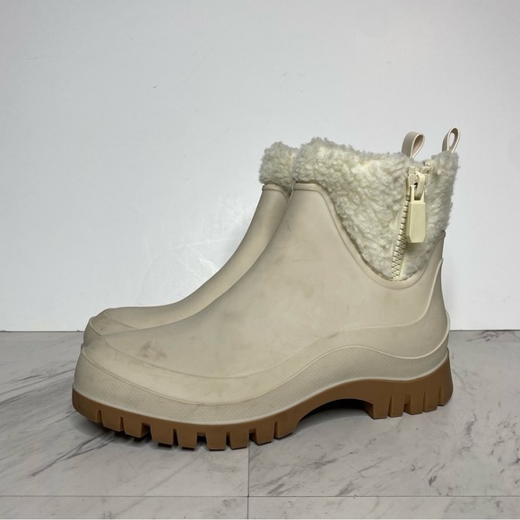 Sam Edelman Lenna Natural Ivory Rain Boot 10M - Picture 15 of 15